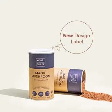 Magic Mushroom Superfood Powder for Immunity & Energy
