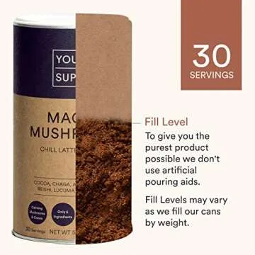 Magic Mushroom Superfood Powder for Immunity & Energy