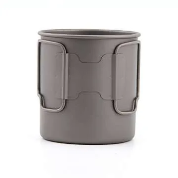 Lightweight TOAKS Titanium 450ml Cup for Outdoors