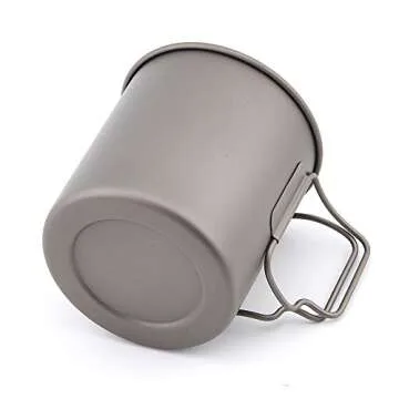 Lightweight TOAKS Titanium 450ml Cup for Outdoors