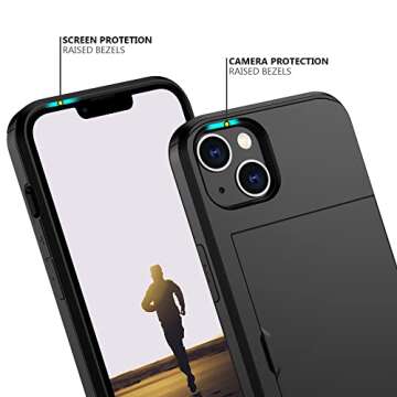 Nvollnoe iPhone 13 Wallet Case with Card Holder