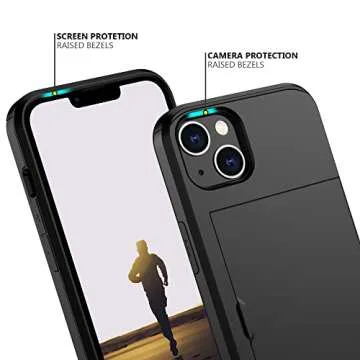 Nvollnoe iPhone 13 Wallet Case with Card Holder