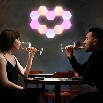 Hexagon LED Lights - Smart Control Bright Ambiance