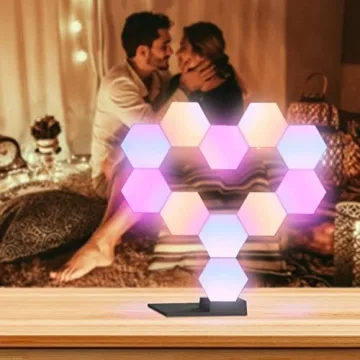 Hexagon LED Lights - Smart Control Bright Ambiance