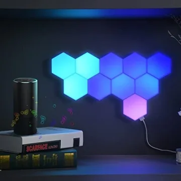 Hexagon LED Lights - Smart Control Bright Ambiance