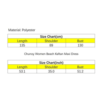 Chunoy Kimono Sleeve V Neck Kaftan for Beach Style