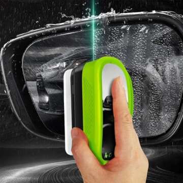 LJRHYEH Automotive Oil Film Cleaning Brush for Clear Vision