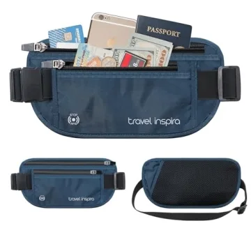 Travel Inspira RFID Blocking Money Belt for Travelers