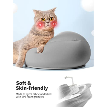 SAIJI Cell Phone Pillow Stand for Bed Comfortable Use