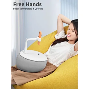 SAIJI Cell Phone Pillow Stand for Bed Comfortable Use