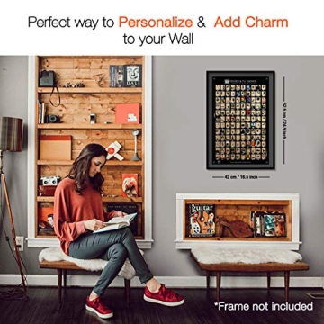 Wond3rland Scratch Off Movie Poster with 100 Films & TV Shows