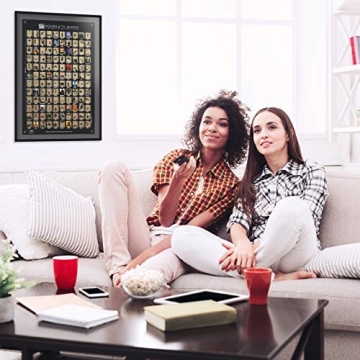 Wond3rland Scratch Off Movie Poster with 100 Films & TV Shows