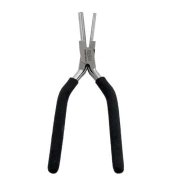 1 EA German Heavy Duty Bail Making Pliers 3MM/5MM-7MM/9MM Bail making pliers for consistent loops connectors -WITH NON-SLIP COMFORT GRIP HANDLE (SET OF 2 EACH-3MM/5MM+7MM/9MM)