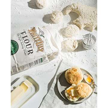 White Lily Self Rising Bleached Flour - 80 oz for Perfect Pastries
