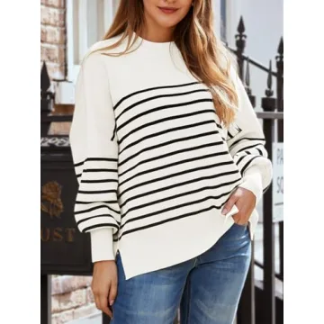 LILLUSORY Women's Oversized Pullover Sweater 2024