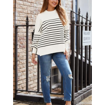 LILLUSORY Women's Oversized Pullover Sweater 2024