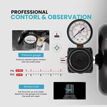 VIVOHOME Airbrush Kit for All Creative Needs