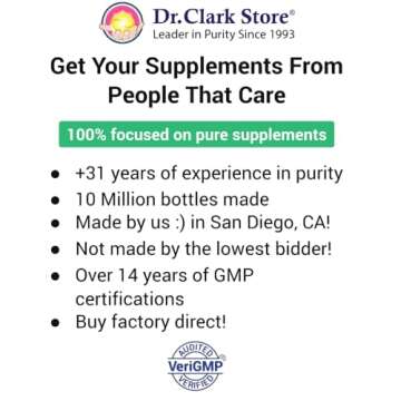 Dr. Clark Pepsin Supplement 700mg Digestive Support