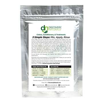 Black Henna Hair Color For All Kit | 100% All Natural Indigo Powder Hair Dye & Beard Dye (Midnight N...