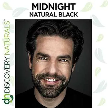 Black Henna Hair Color For All Kit | 100% All Natural Indigo Powder Hair Dye & Beard Dye (Midnight Natural Black) Organic, Herbal & Vegan Chemical & Cruelty Free Permanent Gray Coverage & Tinting