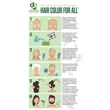 Black Henna Hair Color For All Kit | 100% All Natural Indigo Powder Hair Dye & Beard Dye (Midnight Natural Black) Organic, Herbal & Vegan Chemical & Cruelty Free Permanent Gray Coverage & Tinting