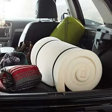 LUCID 2 Inch Traditional Foam Mattress Topper Full Comfort