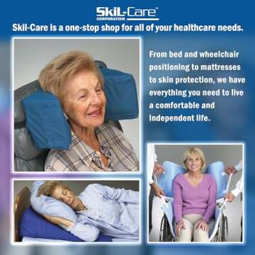 Skil-Care Single-Ply Sheepskin Econo Heel Protector, Low Sheer, One Size, Minimal Protection, 503004