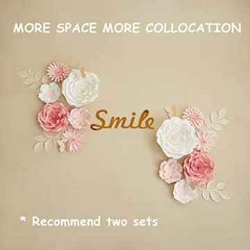 Mverse 3D Paper Flowers for Elegant Wedding Decor