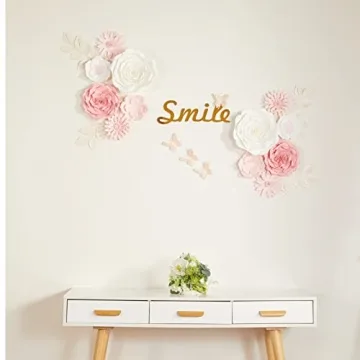 Mverse 3D Paper Flowers for Elegant Wedding Decor