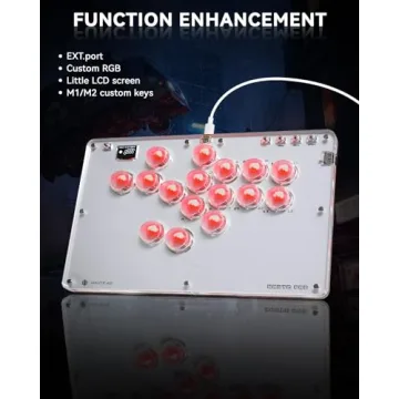 Sehawei Arcade Stick with Turbo & RGB Customization