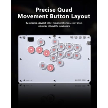 Sehawei Arcade Stick with Turbo & RGB Customization