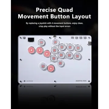 Sehawei Arcade Stick with Turbo & RGB Customization