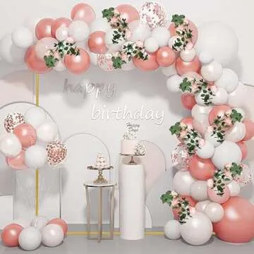 WORFEI Metal Wedding Arch Durable Backdrop Stand for Events