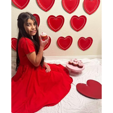 STELLE Girls Twirly Skater Dress Comfortable Stylish Ages 3-12