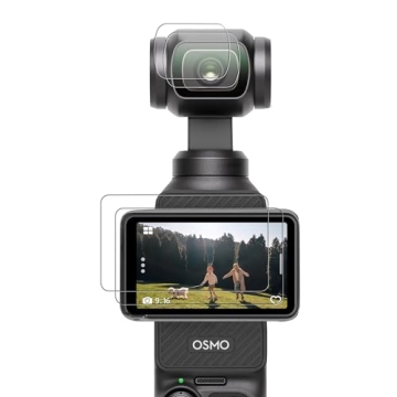 CYNOVA DJI Osmo Pocket 3 Screen Protector with 9H Hardness and Crystal Clarity