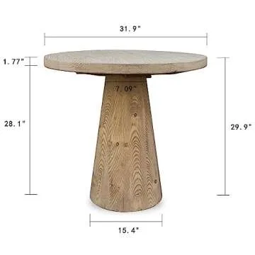 Artissance 32" Round Catania Table Elegant and Functional