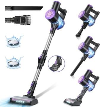 Powerful Cordless Vacuum Cleaner for Pet Hair & Hardwood Floors