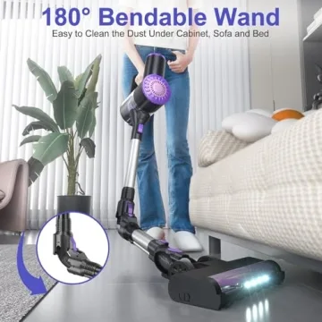 Lightweight 6 in 1 Cordless Vacuum for Pet Hair