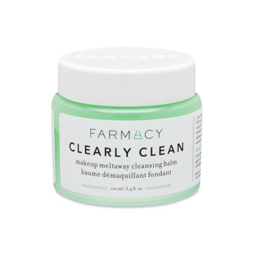 Farmacy Makeup Remover Cleansing Balm - Gentle Oil Cleanser for Sensitive Skin, 100ml