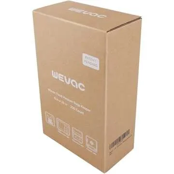 Wevac Vacuum Sealer Bags 200 Count BPA Free 6x10