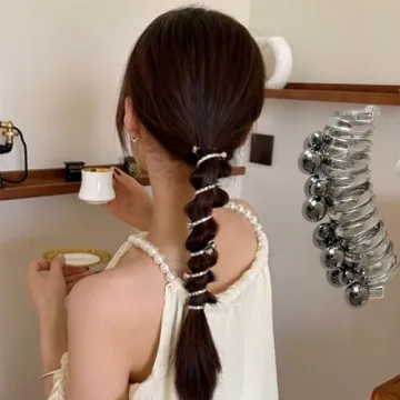 Spiral Hair Ties for Women with No-Crease Comfort