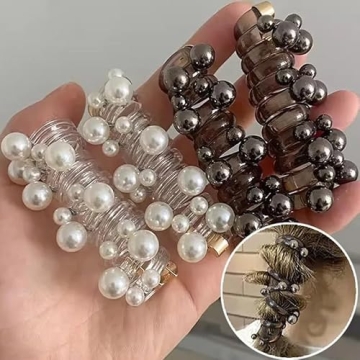 Spiral Hair Ties for Women with No-Crease Comfort