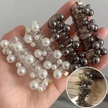 Spiral Hair Ties for Women with No-Crease Comfort