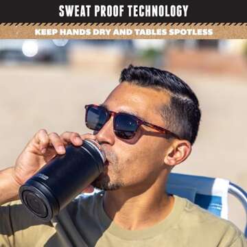 DUALIE 3 in 1 Insulated Can Cooler for All Drinks