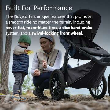 UPPAbaby Ridge Jogging Stroller - All-Terrain Performance