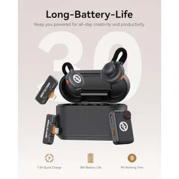 Hollyland Lark M2S Wireless Lavalier Microphone