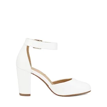 Stylish DREAM PAIRS High Heel Ankle Strap Pumps for Women