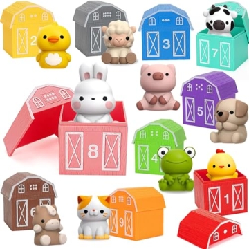 Montessori Farm Animal Learning Toys for Toddlers - 20pcs