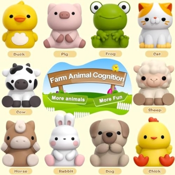 Farm Animals Montessori Toys for Toddlers - 20pcs