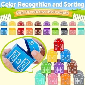 Farm Animals Montessori Toys for Toddlers - 20pcs